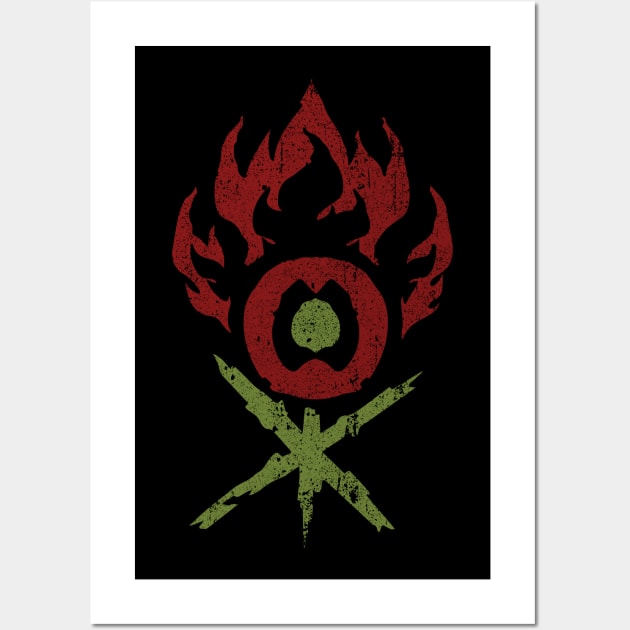 Gruul Clans Crest Wall Art by huckblade